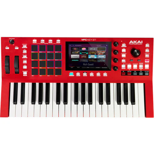 Akai Professional MPC Key 37 Standalone Keyboard Workstation with Sampler and Sequencer - Image 4