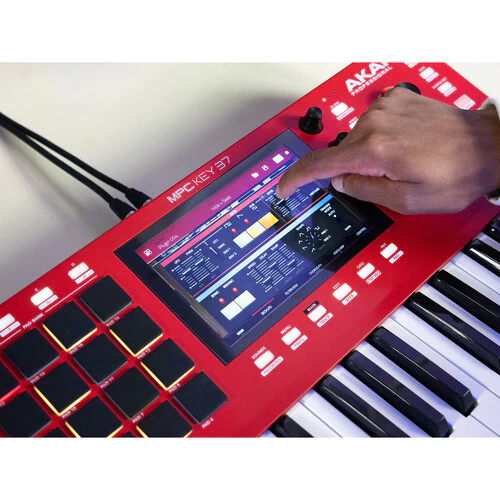 Akai Professional MPC Key 37 Standalone Keyboard Workstation with Sampler and Sequencer - Image 9