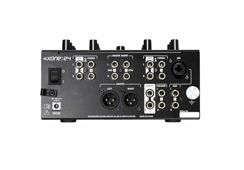Allen & Heath Xone:24 Professional 2+1 Channel Analog DJ Mixer + Decksaver - Image 2