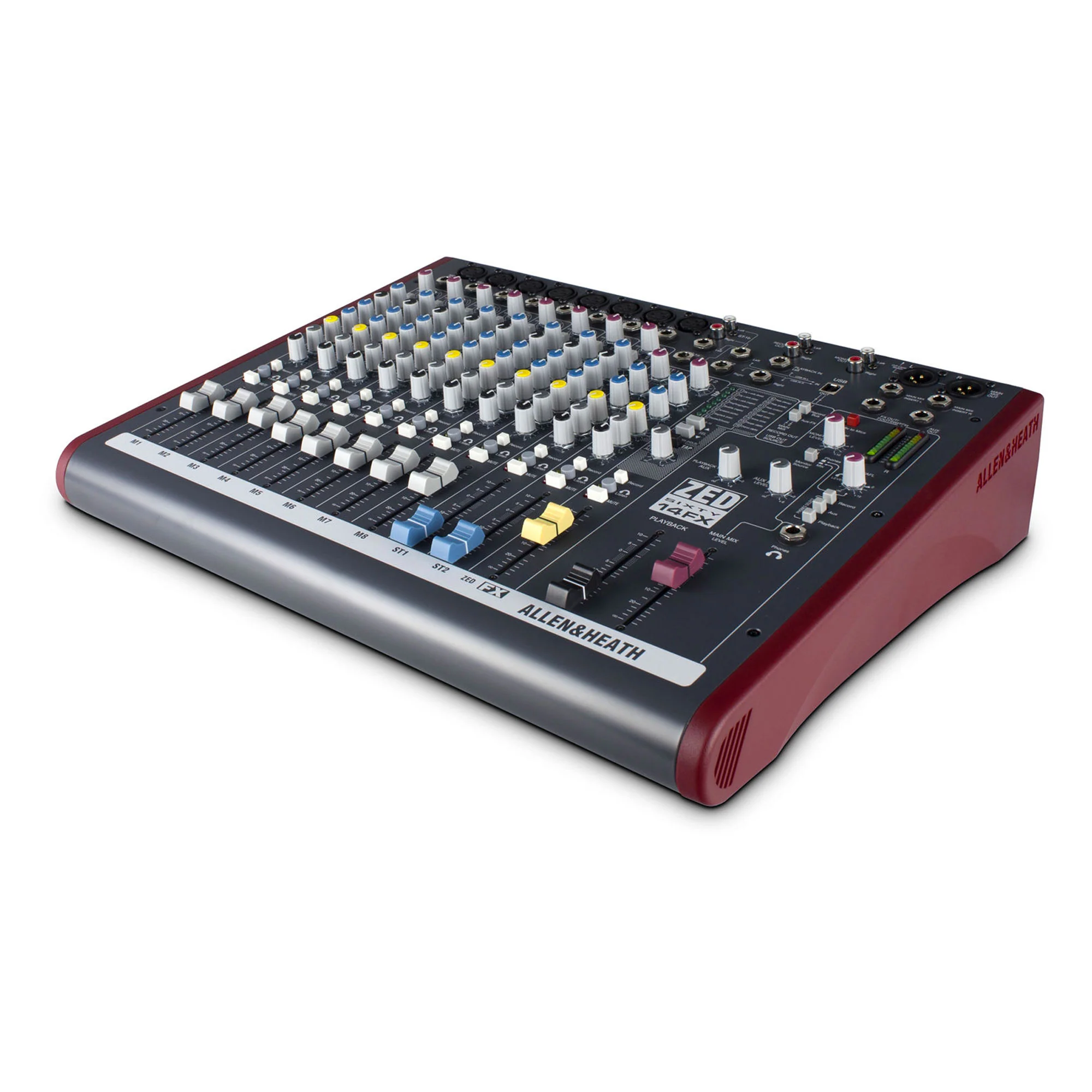 Allen & Heath ZED60-14FX Live and Studio Mixer with Digital FX and USB Port - Image 4