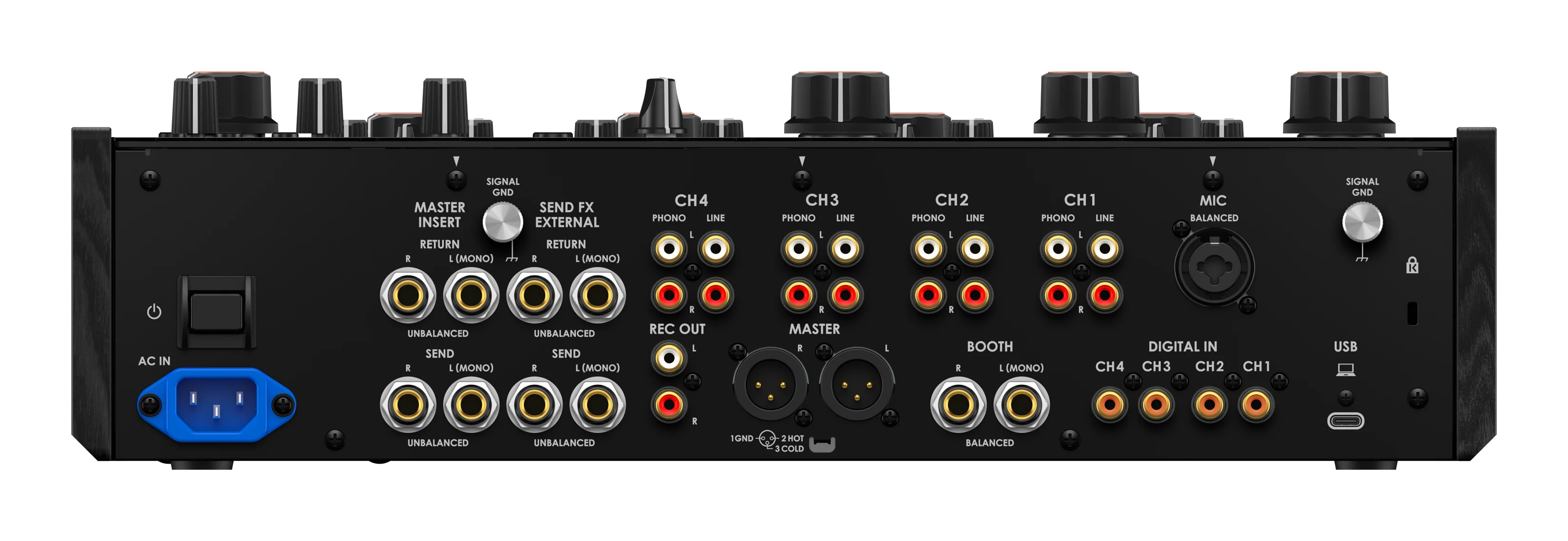 AlphaTheta EUPHONIA Professional 4-Channel Rotary Mixer with CDJ-3000 Professional DJ Media Player Pair - Image 4