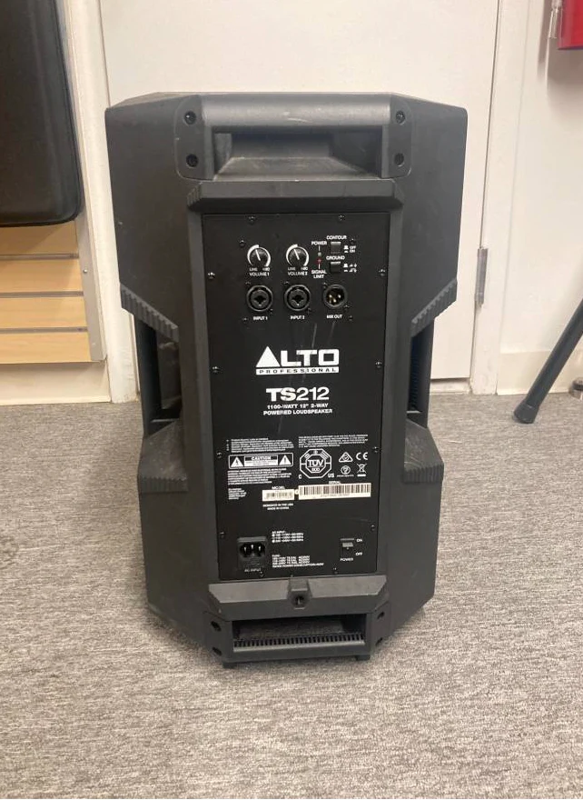 Alto Professional TS212 | 12" 2-Way Powered Loudspeaker with Integrated Mixer (Display Model) - Image 2