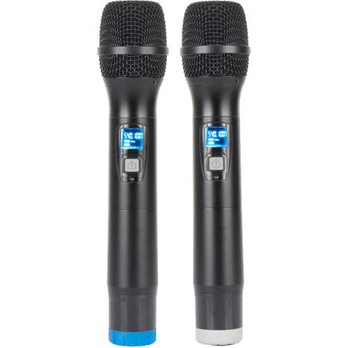American Audio WM-219 Two-Channel UHF Wireless Handheld Microphone System - Image 2