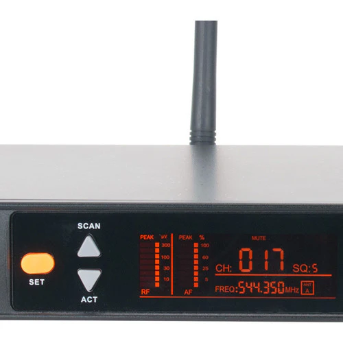 American Audio WM-219 Two-Channel UHF Wireless Handheld Microphone System - Image 5