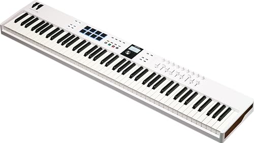 Arturia KeyLab Essential mk3 88-Key Universal MIDI Controller and Software (White) - Image 2