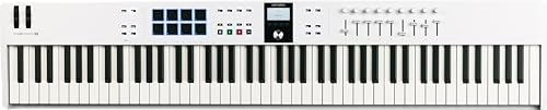 Arturia KeyLab Essential mk3 88-Key Universal MIDI Controller and Software (White) - Image 5