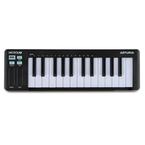 Arturia MicroLab Mk3 - Universal MIDI Controller for Music Production - Black - Image 5