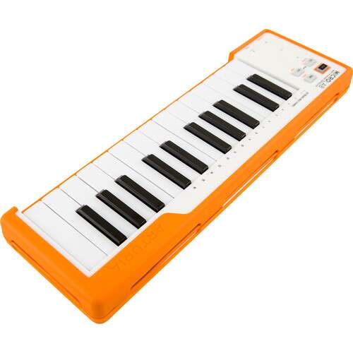 Arturia MicroLab - Compact USB-MIDI Controller (Orange) - Image 4