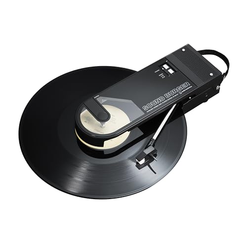 Audio-Technica AT-SB727 Sound Burger Portable Bluetooth Turntable, Black (Open Box)