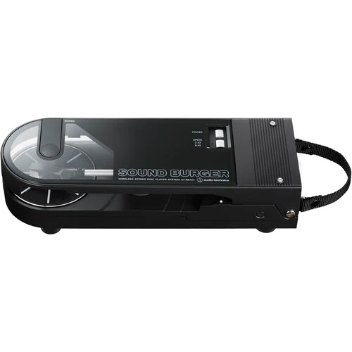 Audio-Technica AT-SB727 Sound Burger Portable Bluetooth Turntable, Black (Open Box) - Image 3