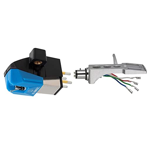 Audio-Technica AT-VM95C Turntable Cartridge + AT-HS1 Universal Headshell for Audio-Technica Turntables