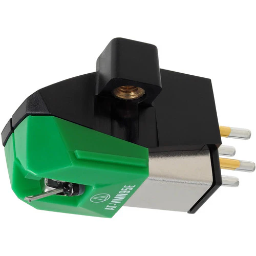 Audio-Technica AT-VM95E Dual Moving Magnet Turntable Cartridge Green & at-HS1 Universal Headshell for LP120-USB, LP240-USB, and LP1240-USB Direct-Drive Turntables White - Image 3