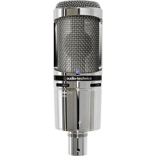 Audio-Technica AT2020USB+ Cardioid Condenser USB Microphone (Limited Edition Chrome) (Open Box) - Image 2