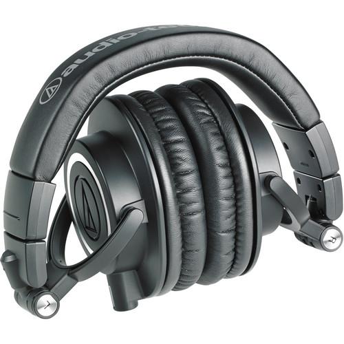 Audio-Technica ATH-M50x Closed-Back Monitor Headphones (Black) (Open Box) - Image 4
