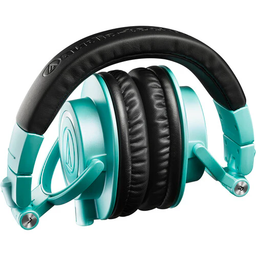 Audio-Technica ATH-M50xIB Professional Studio Monitor Headphones, Ice Blue - Image 4