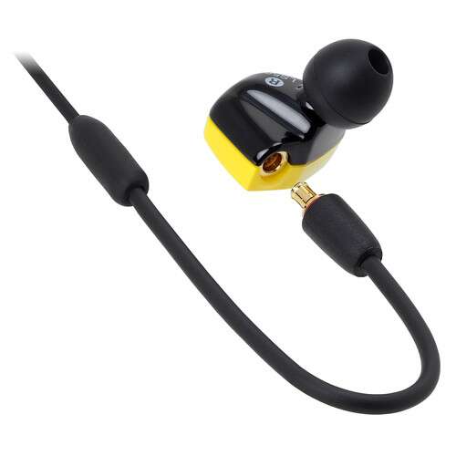 Audio-Technica Consumer ATH-LS50iSNV In-Ear Headphones with In-Line Mic and Control (Navy Blue) - Image 2
