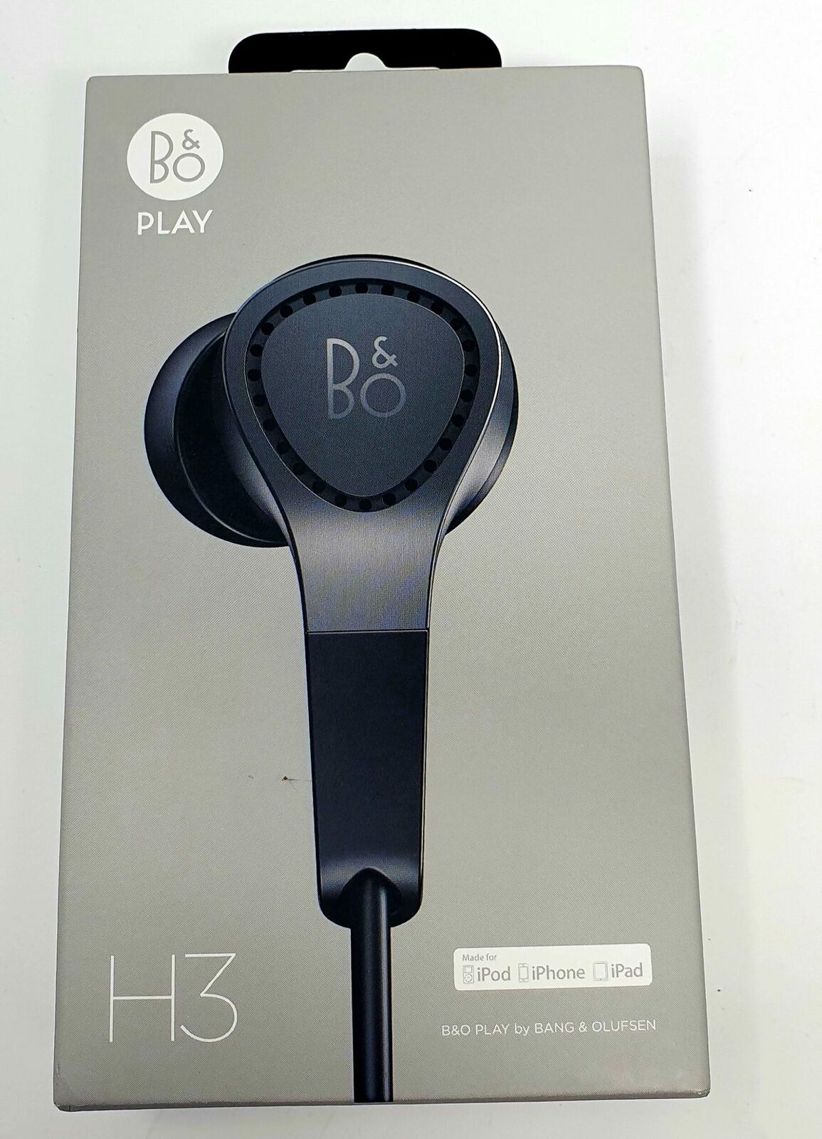 Bang & Olufsen BeoPlay H3 In Ear Headphone - Aluminium Black - Image 2