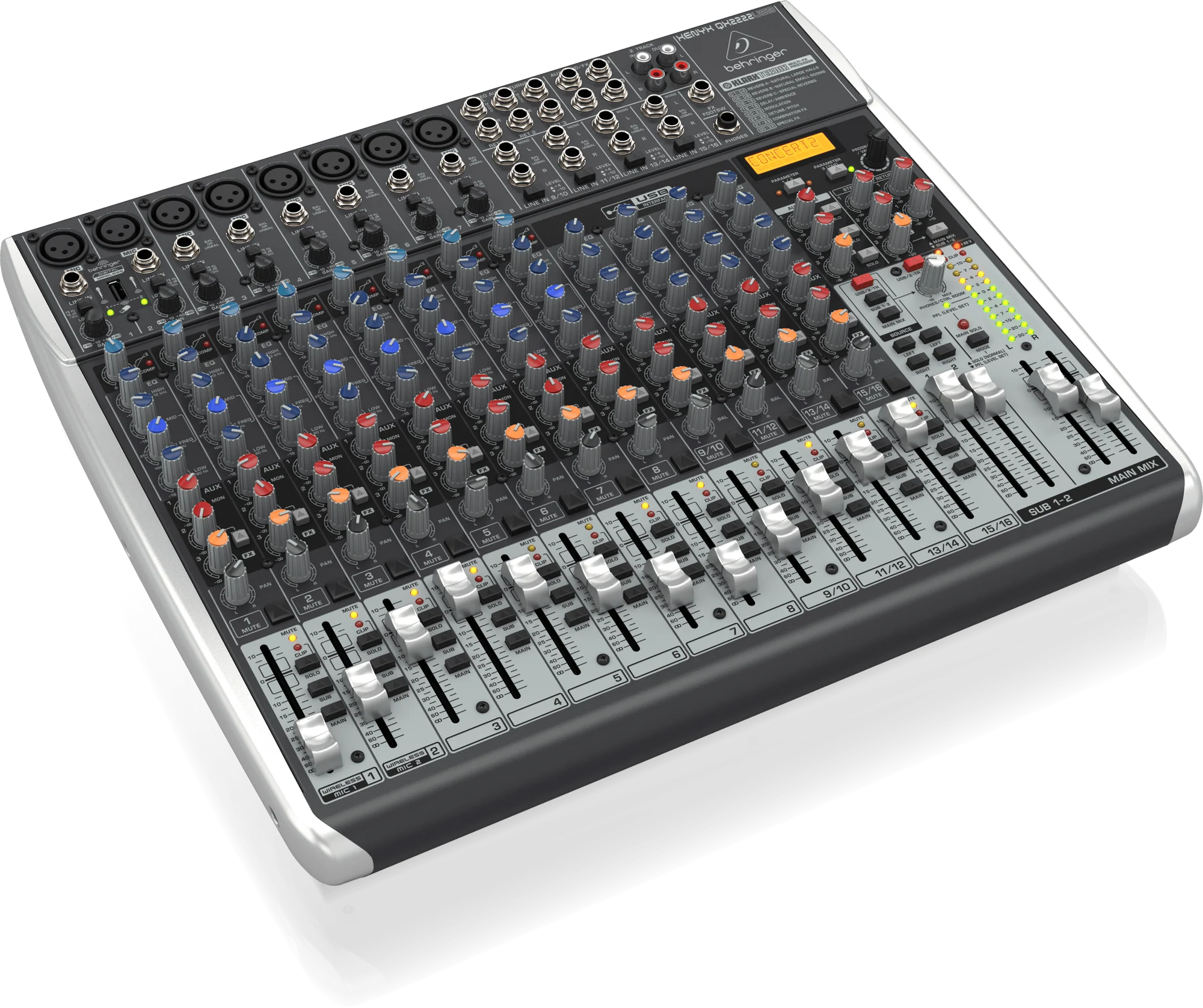 Behringer Xenyx QX2222USB Mixer with USB and Effects - Image 5