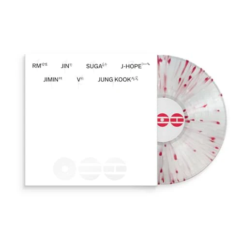 BTS - ARIRANG The 5th Album Deluxe Vinyl (Color Ver. - Red Splatter Vinyl, includes Bonus Track, Exclusive Outer Sleeve, Photo Book, Turntable Slipmat, Lyric Paper, Poster, Postcard, Photo Card Set and Inner Sleeve)