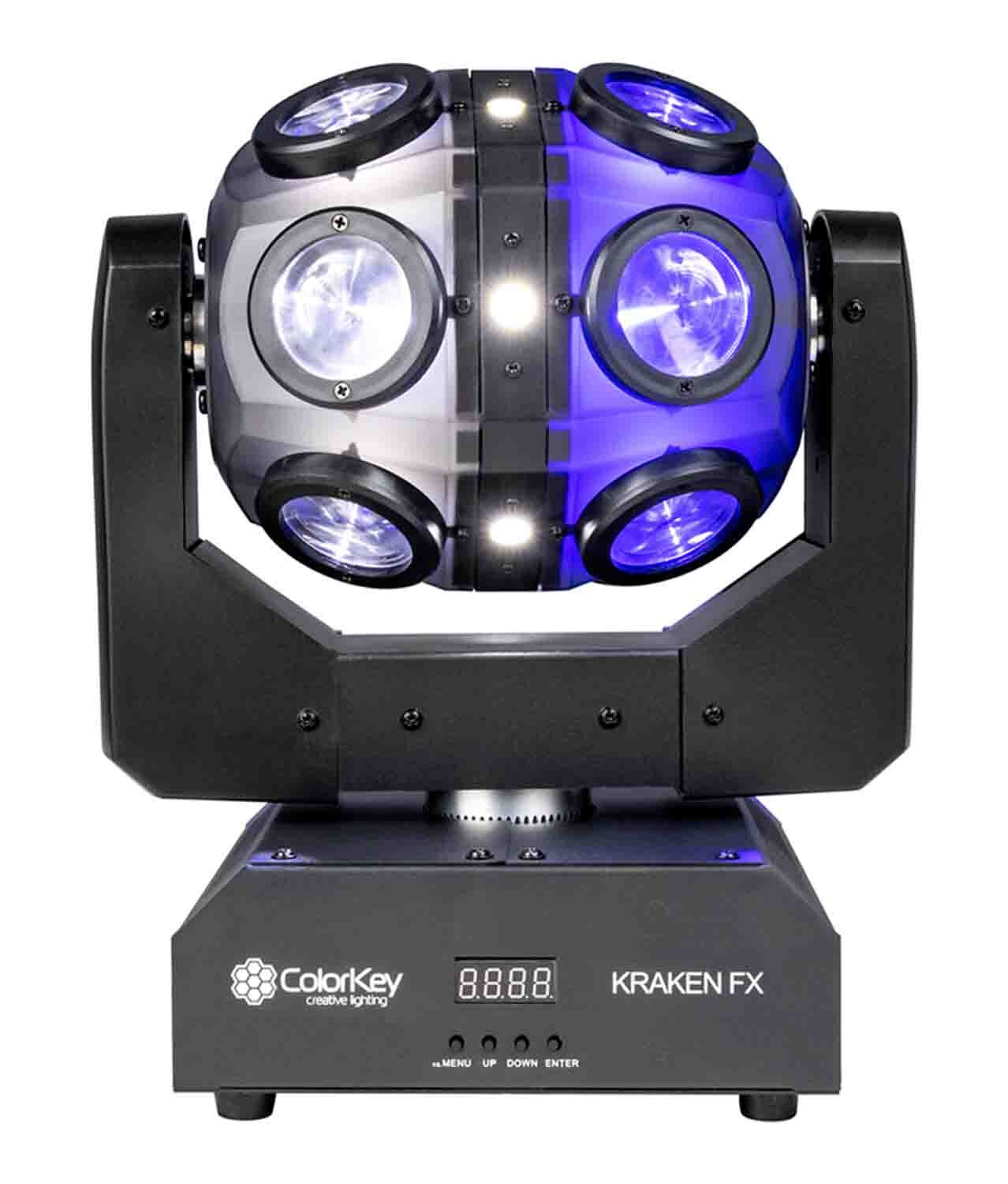 Colorkey CKU-1070 Kraken FX Energizing QUAD Color LED Effect Light with Built in Blinder (Open Box) - Image 3