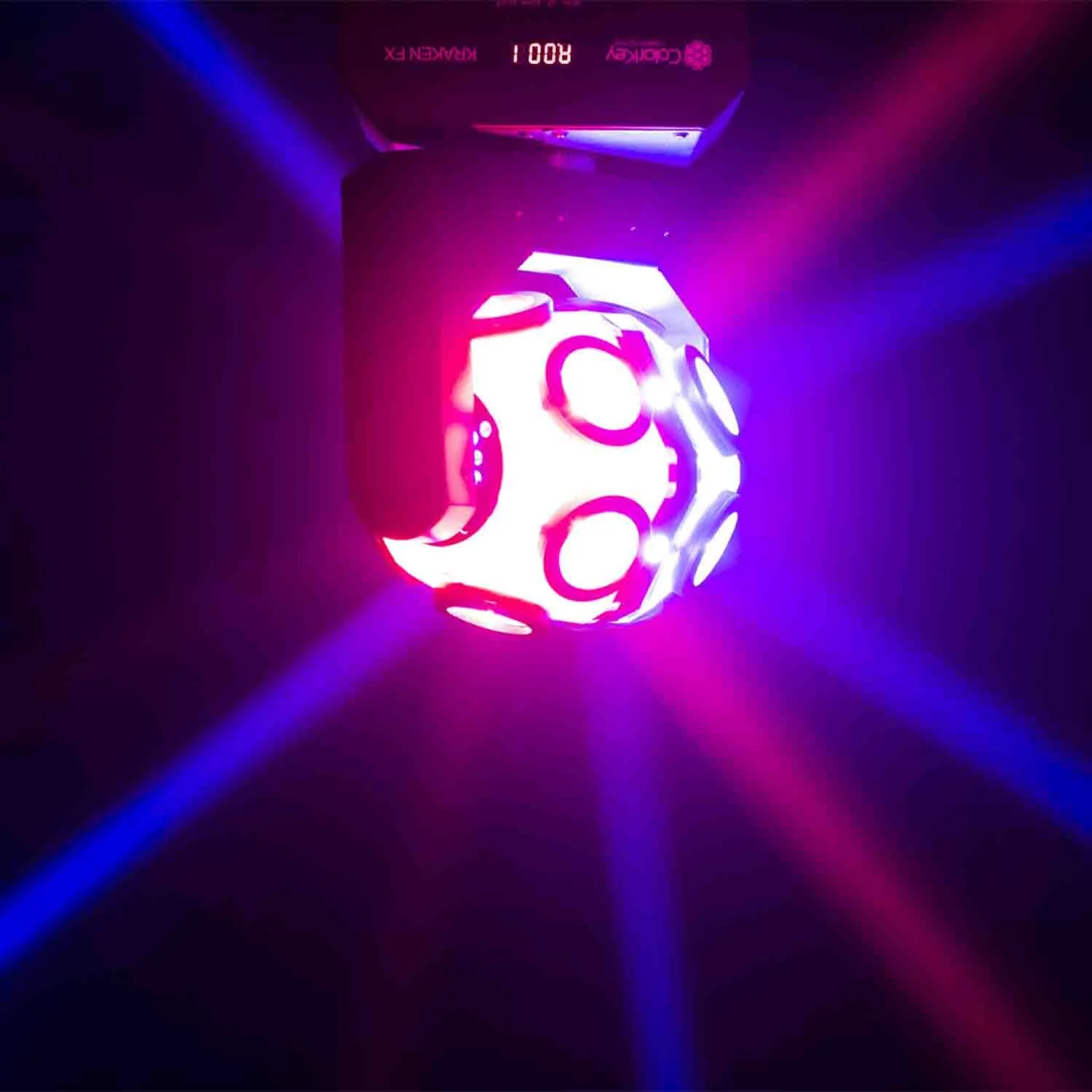 Colorkey CKU-1070 Kraken FX Energizing QUAD Color LED Effect Light with Built in Blinder (Open Box) - Image 6