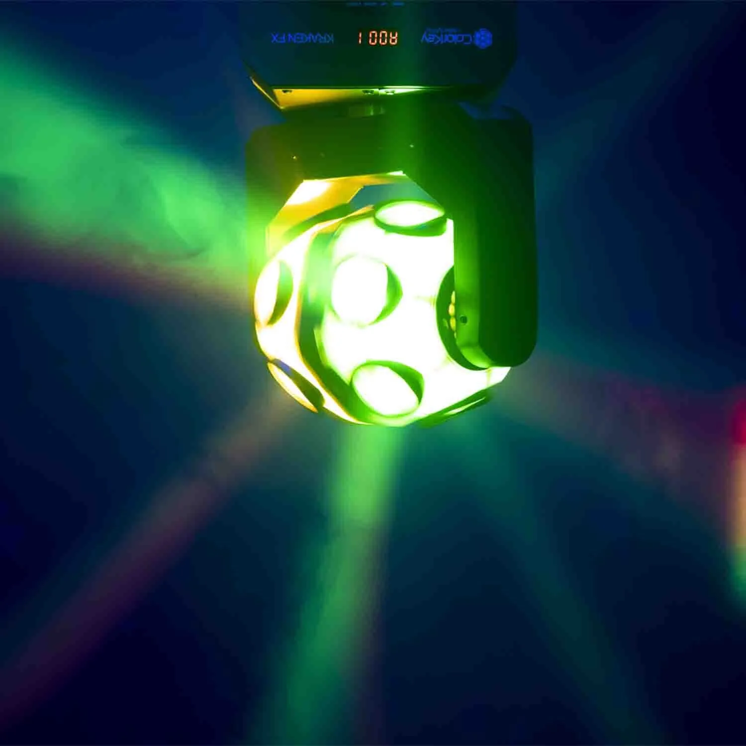Colorkey CKU-1070 Kraken FX Energizing QUAD Color LED Effect Light with Built in Blinder (Open Box) - Image 7