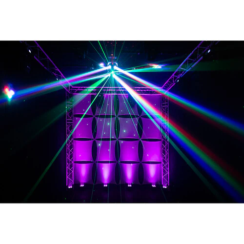 ColorKey Droid FX Multi-Effect Moving Head with LED Beams and Lasers (Open Box) - Image 8