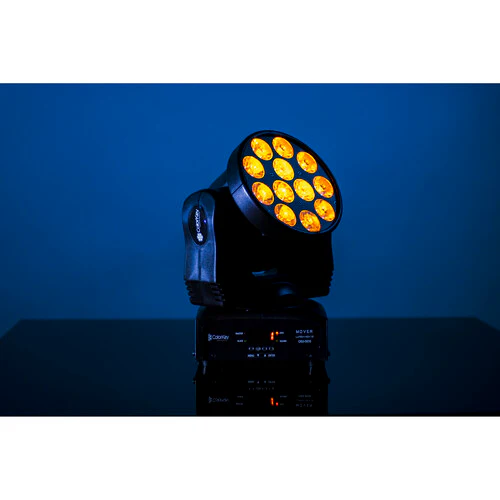 ColorKey Mover Wash HEX 12 6-In-1 RGBWA-UV LED Moving Head (Open Box) - Image 6
