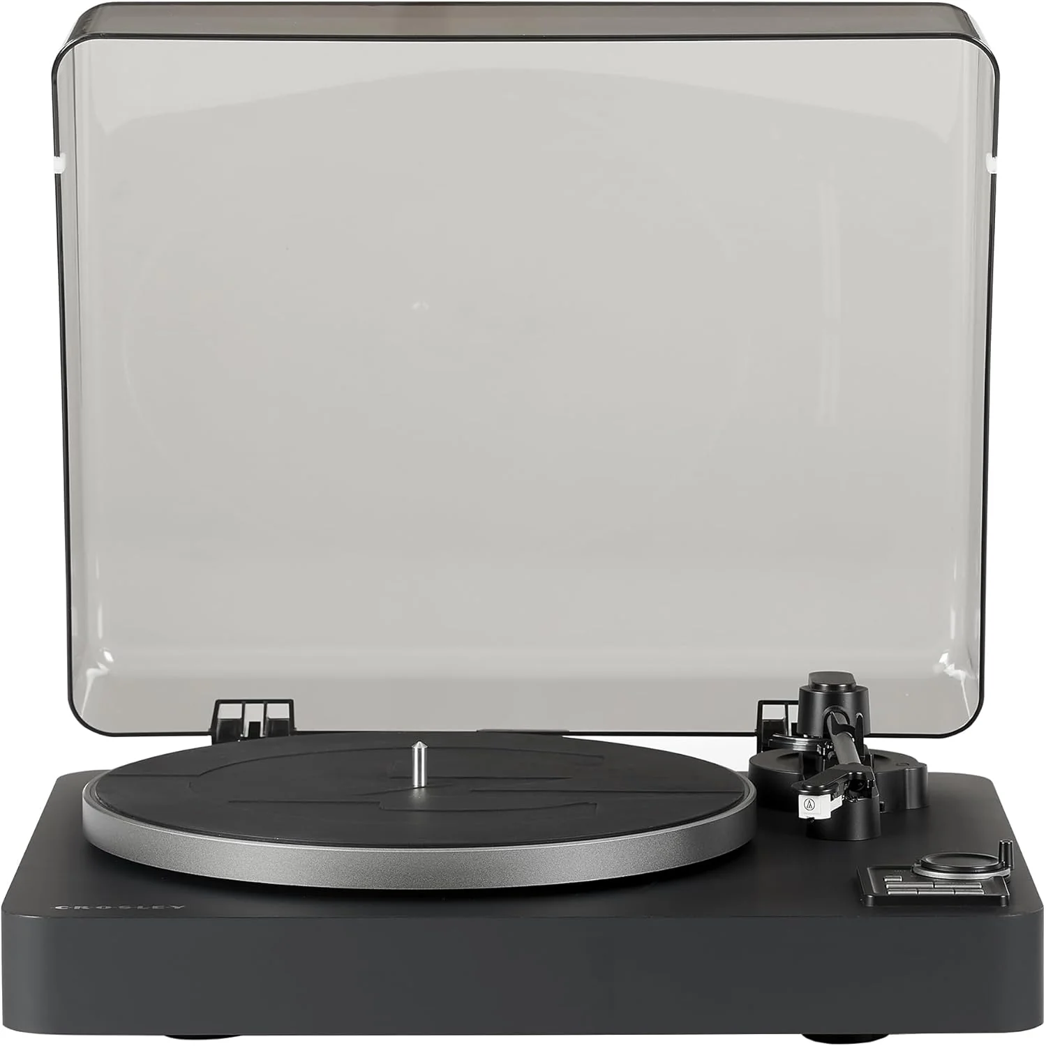 Crosley C300A-BK Turntable + Crosley S200A-WA - Image 2