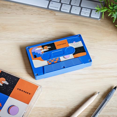 Crosley CR3045CO-SU Cassette Tape Portable Wireless Bluetooth Speaker, Surreal Cobalt - Image 2