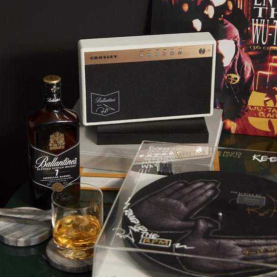 Crosley CR3112A-BA2 Ballantine's with RZA | Limited Edition Montero Bluetooth speaker - White - Image 5