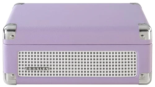 Crosley CR3505A-LN Cruiser Retro Portable CD Player with Stereo Bluetooth Speakers and FM Radio, Lavender - Image 3