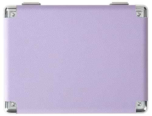Crosley CR3505A-LN Cruiser Retro Portable CD Player with Stereo Bluetooth Speakers and FM Radio, Lavender - Image 6
