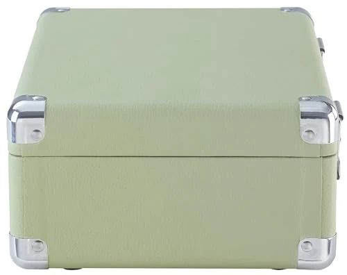 Crosley CR3505A-MT Cruiser Retro Portable CD Player with Stereo Bluetooth Speakers and FM Radio, Mint - Image 6