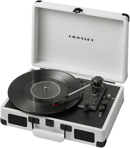 Crosley - Cruiser Plus Turntable With Bluetooth - White Farmhouse - Image 4