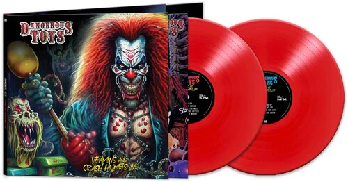 Dangerous Toys Vitamins & Crash Helmets: Live (Colored Vinyl, Red, Remastered) (2 Lp's) - Image 2