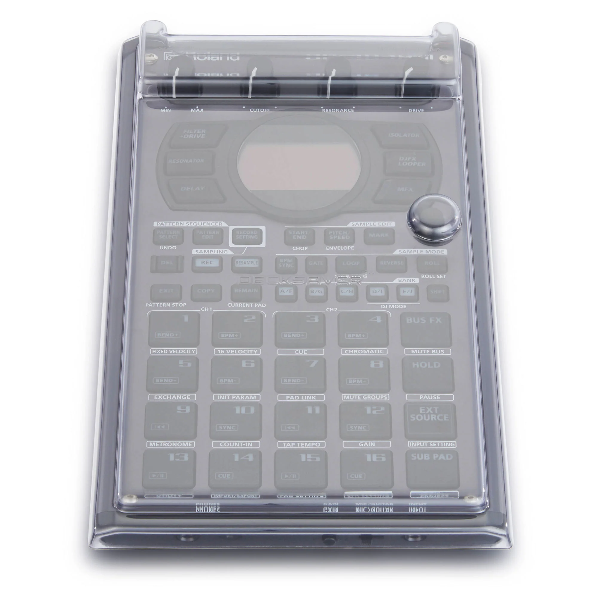 Decksaver Cover Compatible with Roland SP-404MK2 (DS-PC-SP404MK2) - Image 2