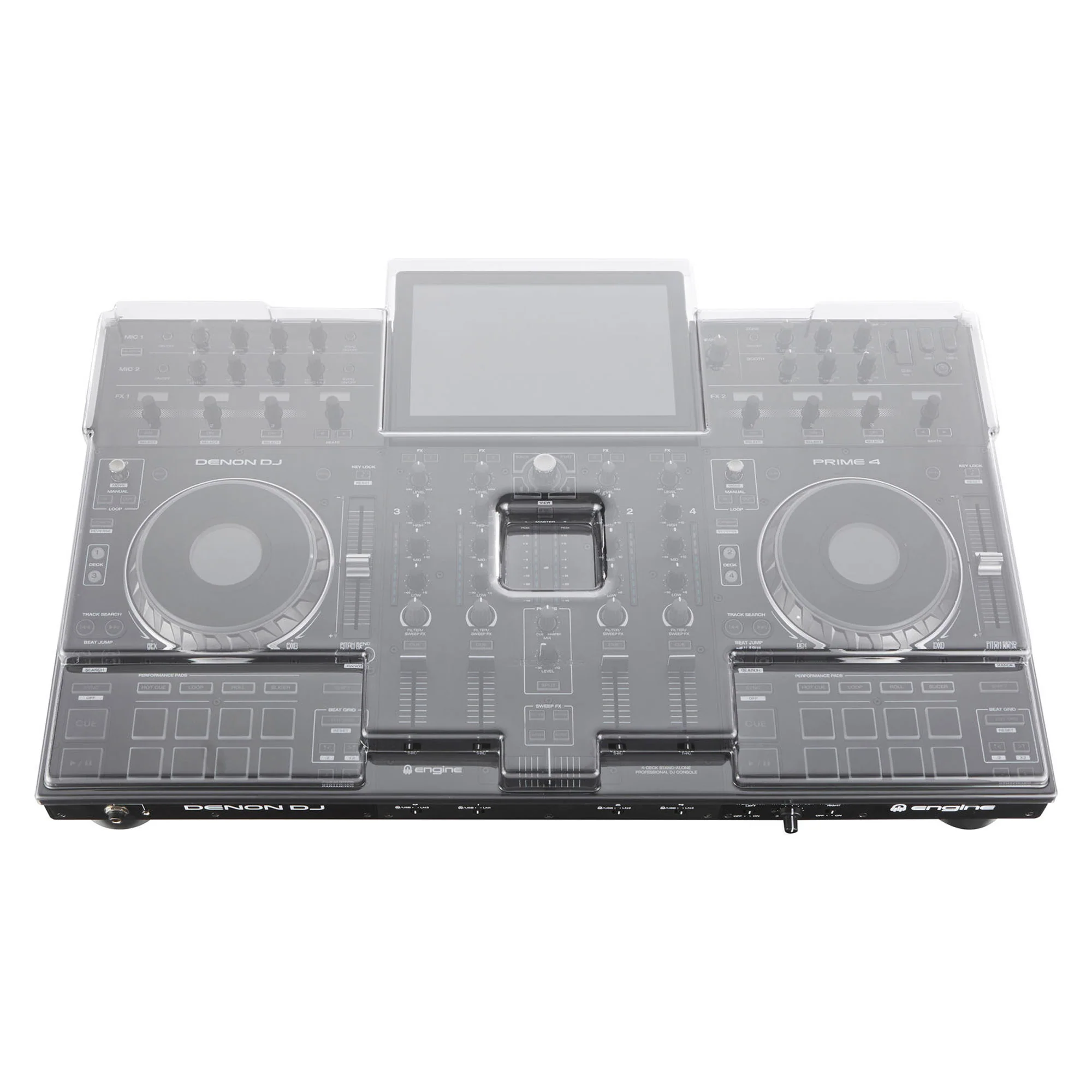 Decksaver Cover for Denon Prime 4 Controller (Open Box) - Image 2