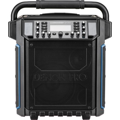 Denon Commander Sport Portable Water-Resistant 120W All-In-One PA System W/ Wireless Microphone (Open Box) - Image 3