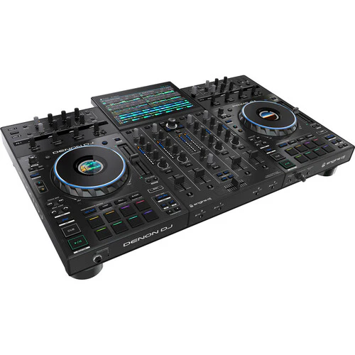 Denon DJ PRIME 4+ Standalone DJ Controller & Mixer with 4 Decks, Wi-Fi Music Streaming, Drop Sampler, 10.1" Touchscreen, Light Control, Internal FX (Open Box) - Image 2