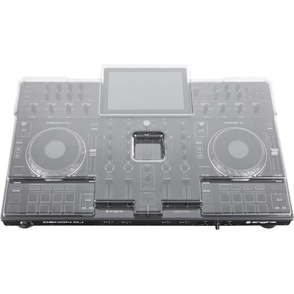 Denon DJ Prime 4 - Standalone DJ System + Decksaver Dust Cover - Image 3