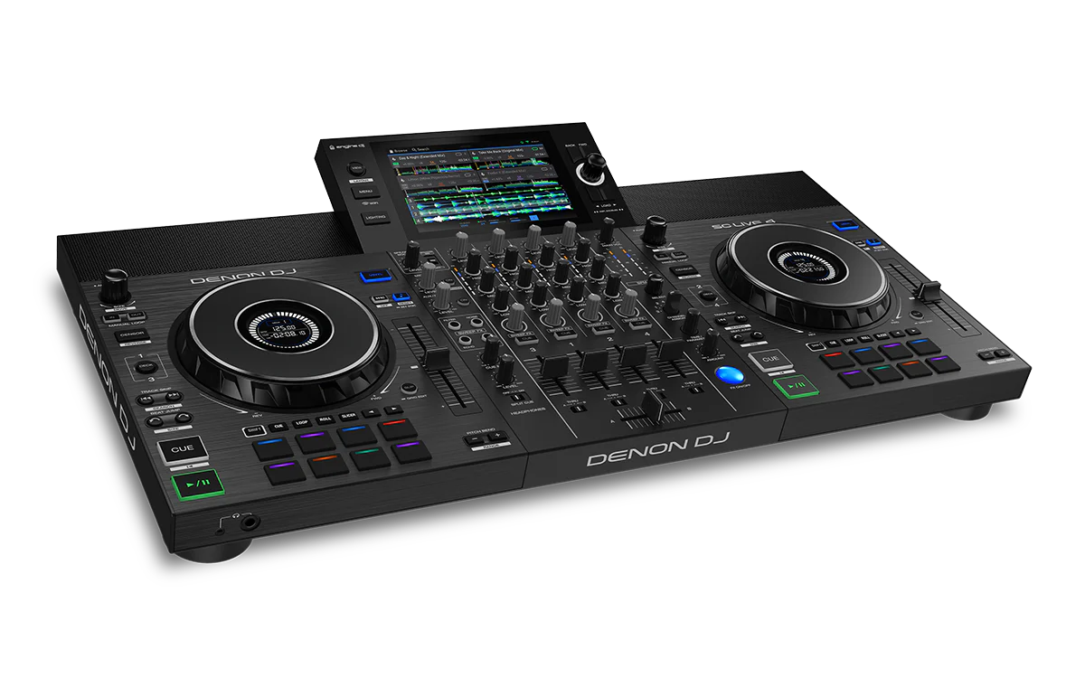 Denon DJ SC Live 4-Standalone Controller, 4-Channel Mixer, Amazon Music Unlimited Streaming, Wi-Fi, Speakers, Serato DJ & Virtual DJ Compatible - Image 5