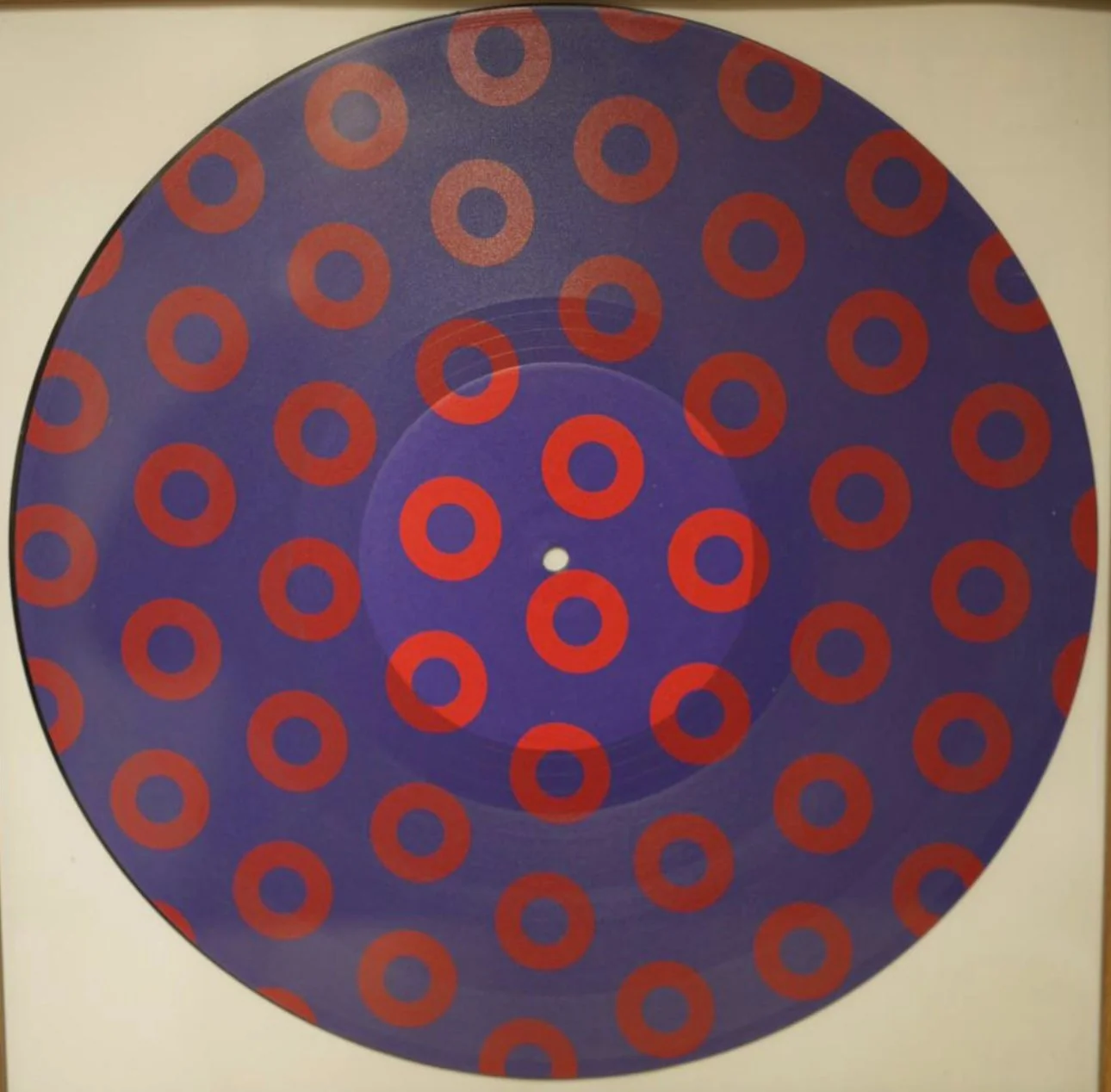 Phish Donut 01 12" Vinyl Wall Art With Frame - Image 3