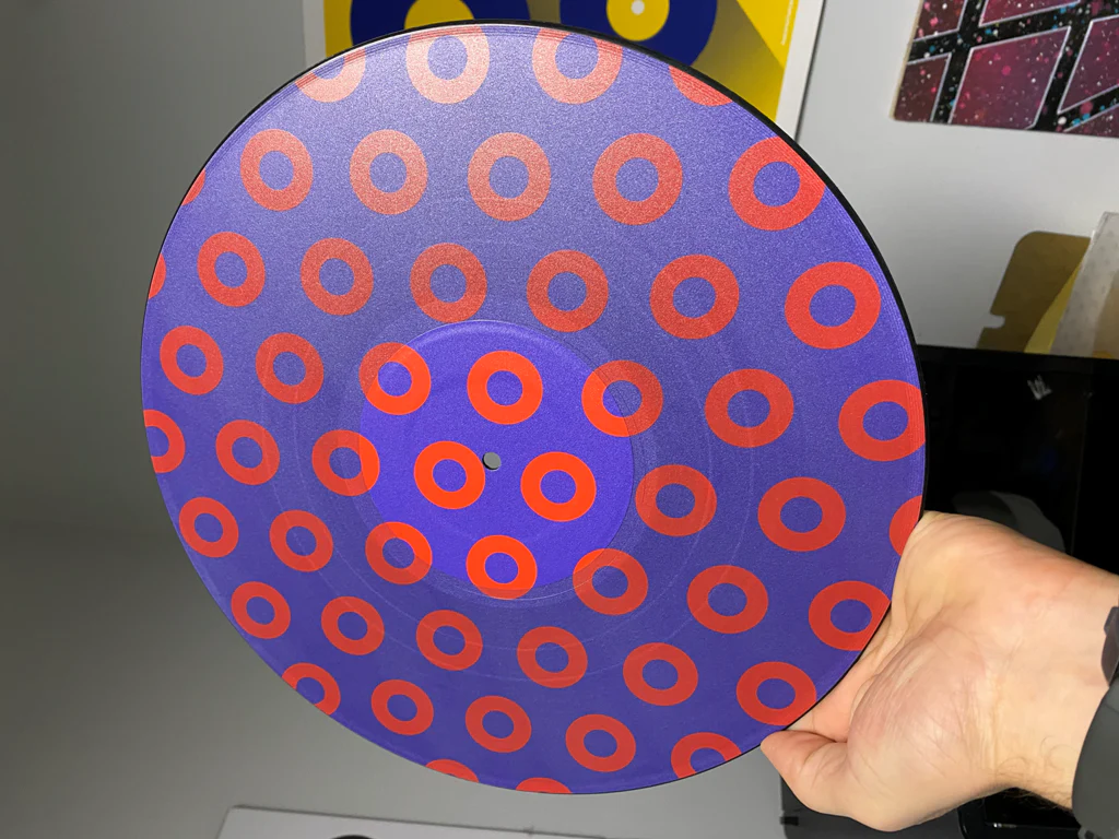 Phish Donut 01 12" Vinyl Wall Art Without Frame - Image 2
