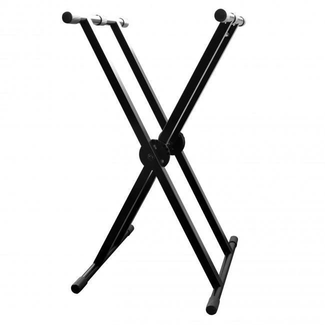 ProX - Double X-STYLE DJ Coffin Keyboard Stand w/ Ergo Easy Lock - Image 3