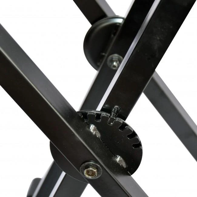 ProX - Double X-STYLE DJ Coffin Keyboard Stand w/ Ergo Easy Lock - Image 4