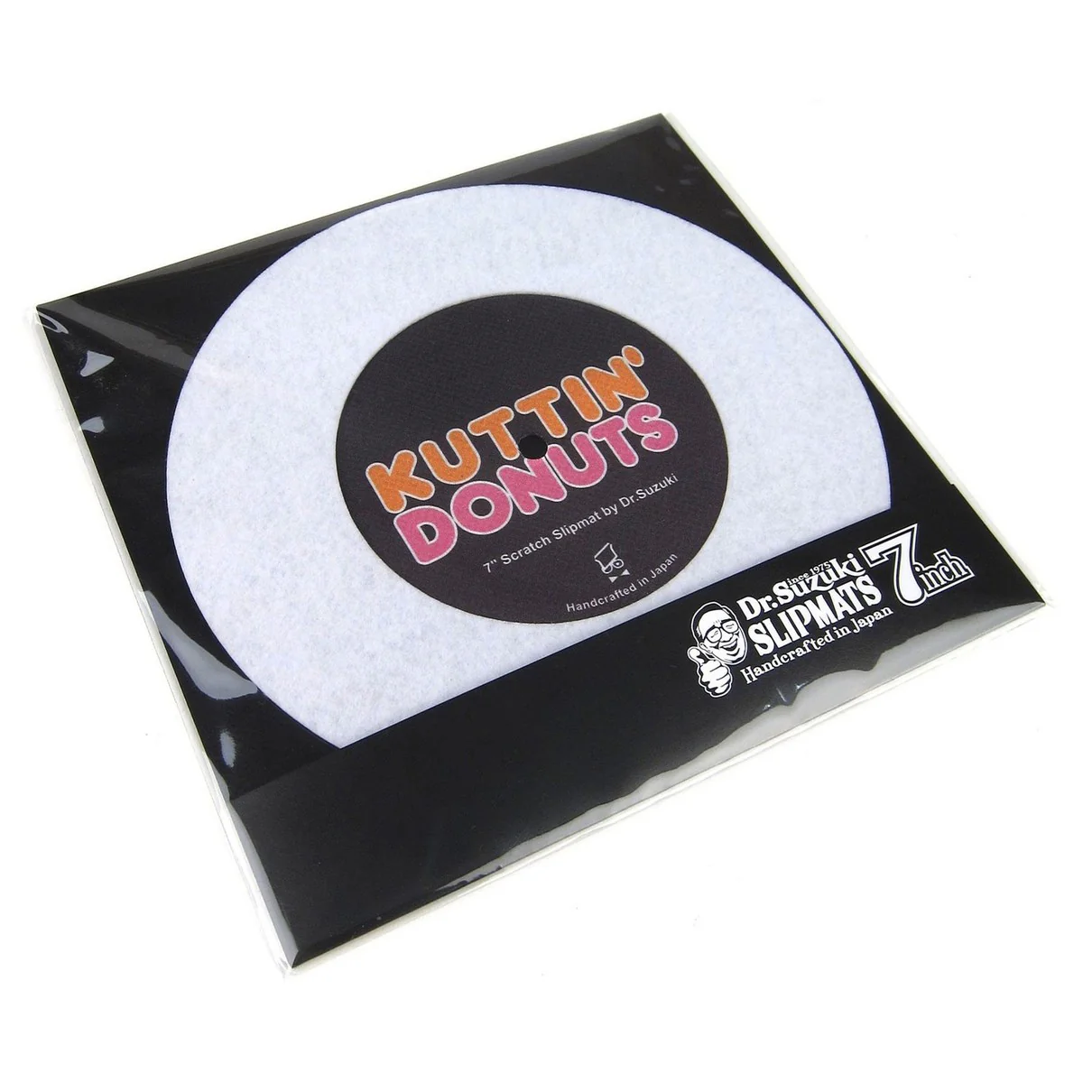 Dr Suzuki Kuttin Donuts 7" Slipmat, White - Image 2