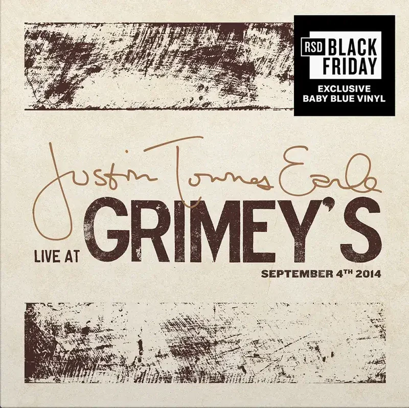 Earle, Justin Townes - Live at Grimey's - Vinyl LP - RSD 2023 - Black Friday