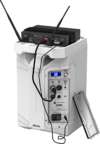 Electro-Voice EVERSE 8 Weatherized Battery-Powered Loudspeaker with Bluetooth Audio and Control (White) - Image 6