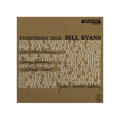 Evans, Bill - Everybody Digs Bill Evans - Vinyl LP - RSD 2024